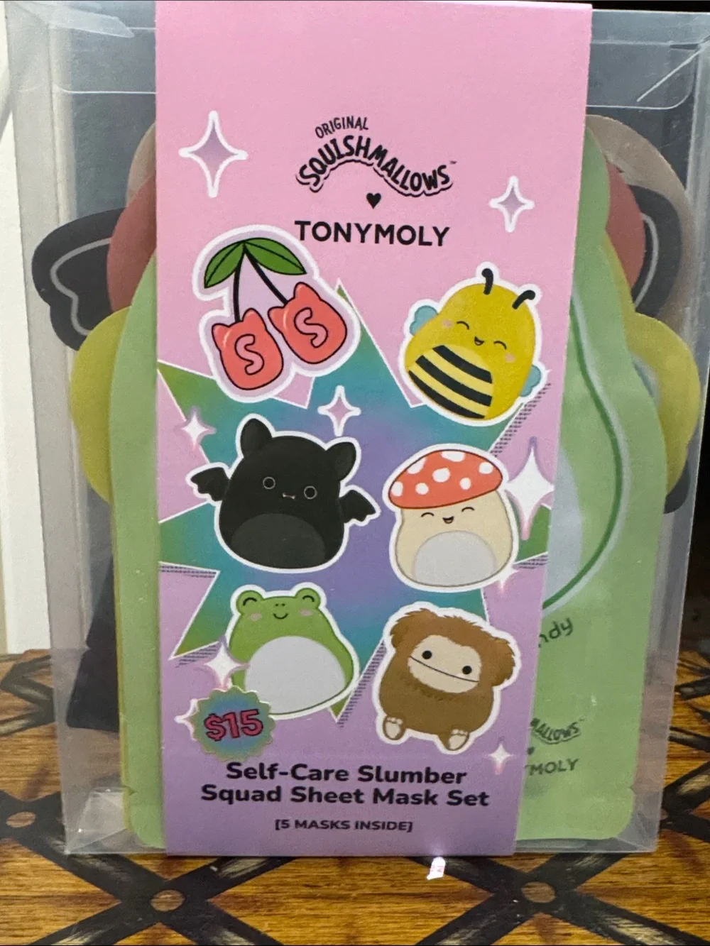 TONYMOLY Squishmallows Mask Set